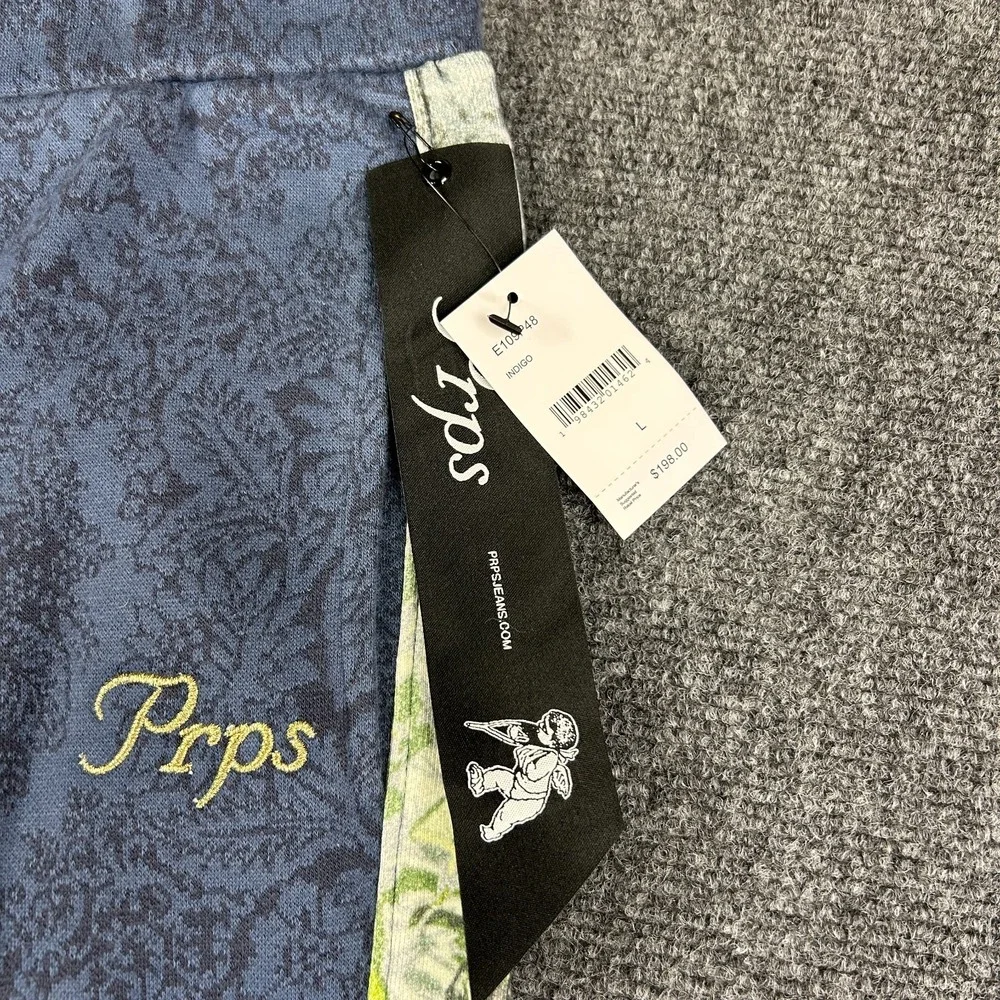 PRPS Bandana Pattern Sun Valley Side Stripes‎ Jogger Pants Mens Size Large NWT